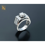 NHẪN VÀNG ITALY 750 - MẪU 316