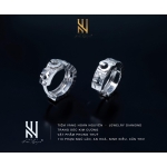 BÔNG TAI VÀNG ITALY 750 - MẪU 96