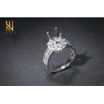 NHẪN VÀNG ITALY 750 - MẪU 129