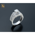 NHẪN VÀNG ITALY 750 - MẪU 329
