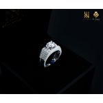 NHẪN VÀNG ITALY 750 - MẪU 348