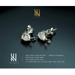 BÔNG TAI  VÀNG Ý 750 - MẪU 56