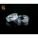 NHẪN CẶP  VÀNG ITALY 750 - MẪU 136