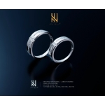 NHẪN CẶP VÀNG ITALY 750 MẪU 4