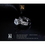 NHẪN VÀNG ITALY 750 -MẪU 107