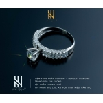 NHẪN VÀNG ITALY 750 - MẪU 203