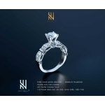 NHẪN VÀNG ITALY 750 - MẪU 257