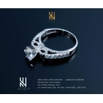 NHẪN VÀNG ITALY 750 - MẪU 258