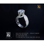 NHẪN VÀNG ITALY 750 - MẪU 165