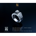 NHẪN VÀNG ITALY 750 - MẪU 184