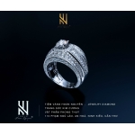 NHẪN VÀNG ITALY 750 - MẪU 185