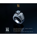 NHẪN VÀNG ITALY 750 - MẪU 186