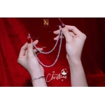 SET DÂY CHUYỀN VÀNG ITALY 750 MẪU 29