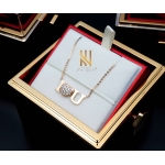 SET DÂY CHUYỀN VÀNG ITALY 750 MẪU 41