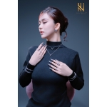 SET DÂY CHUYỀN VÀNG ITALY 750 MẪU 54