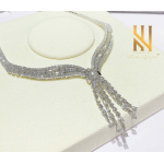 SET DÂY CHUYỀN VÀNG ITALY 750 MẪU 84