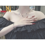 SET DÂY CHUYỀN VÀNG ITALY 750 MẪU 87