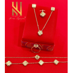 SET DÂY CHUYỀN VÀNG ITALY 750 MẪU 89