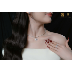 SET DÂY CHUYỀN VÀNG ITALY 750 MẪU 92