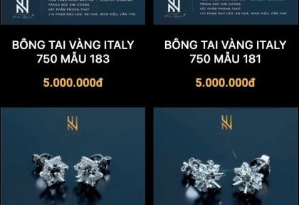 Trang sức đẹp ở Cần Thơ: Khám phá vẻ lộng lẫy tại Hoàn Nguyên