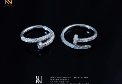 Nhẫn kim cương đẹp ở Ninh Kiều: Chọn quà ý nghĩa tại Hoàn Nguyên