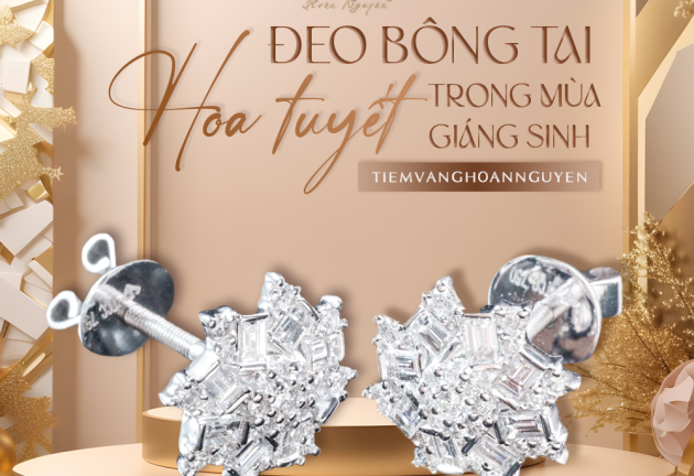 BÔNG TAI HOA TUYẾT 