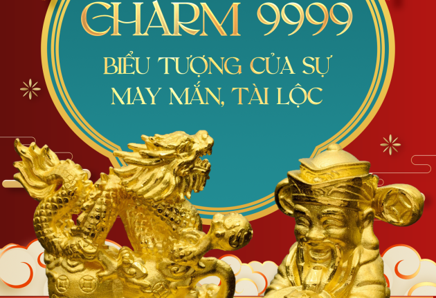 CHARM VÀNG 999