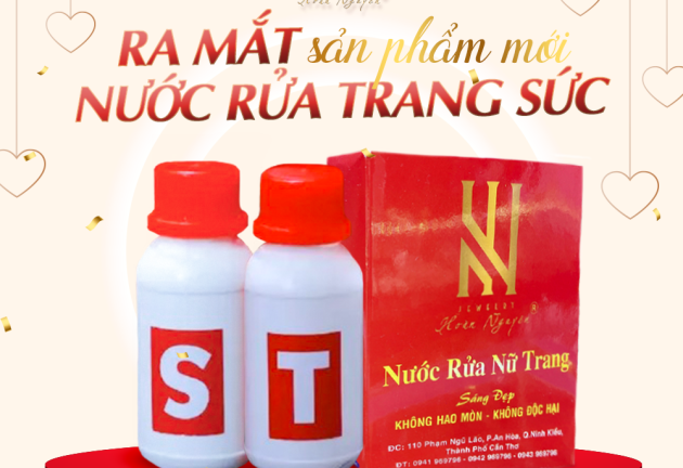 NƯỚC RỬA TRANG SỨC