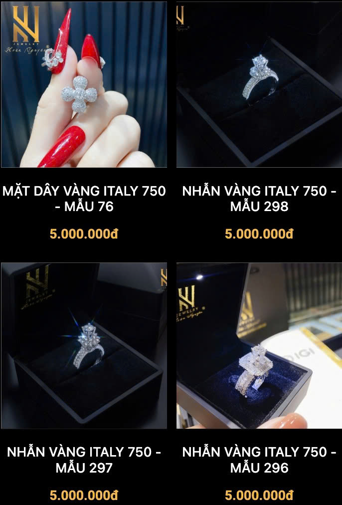 trang sức đẹp ở Cần Thơ