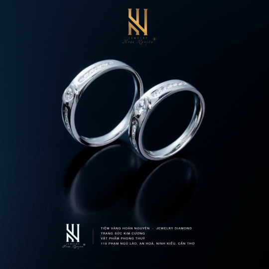 NHẪN CẶP ITALY 750 - MẪU 6