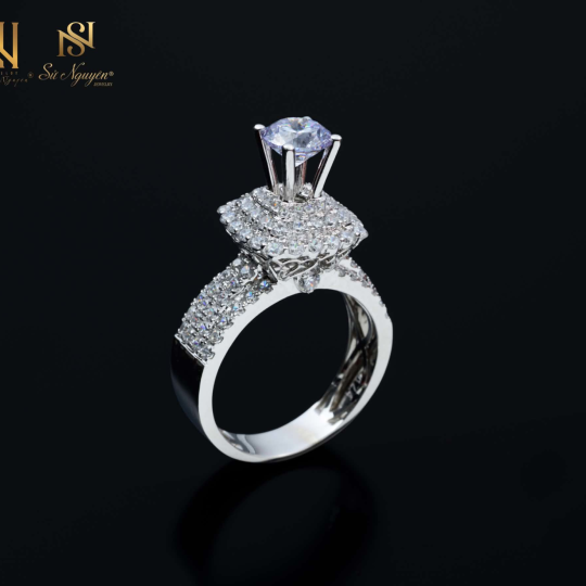 NHẪN VÀNG ITALY 750 - MẪU 334
