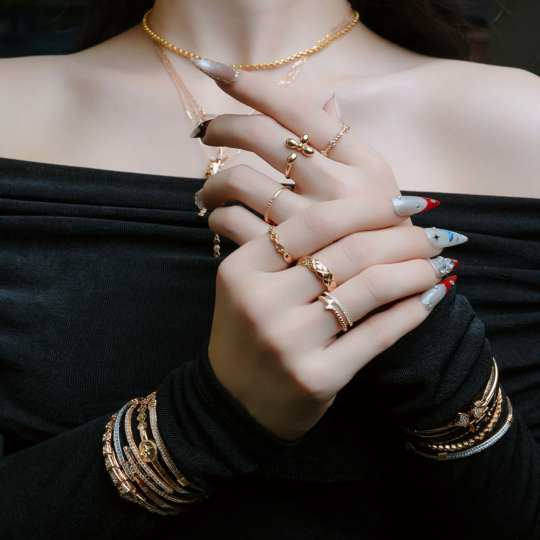 NHẪN VÀNG ITALY 750 - MẪU 311