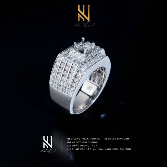 NHẪN VÀNG ITALY 750 MẪU 53