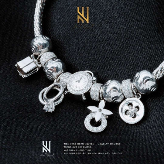 VÒNG TAY VÀNG Ý 750 - MẪU 16