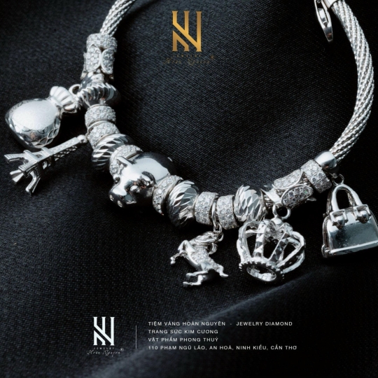 VÒNG TAY VÀNG Ý 750 - MẪU 17