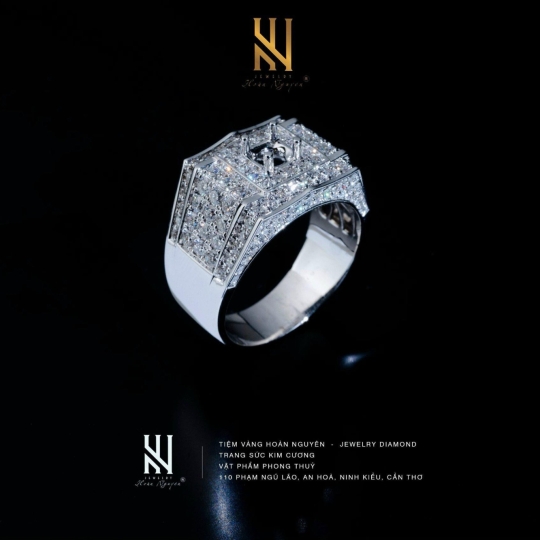 NHẪN VÀNG ITALY 750 - MẪU 61