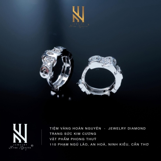 BÔNG TAI VÀNG ITALY 750 - MẪU 88