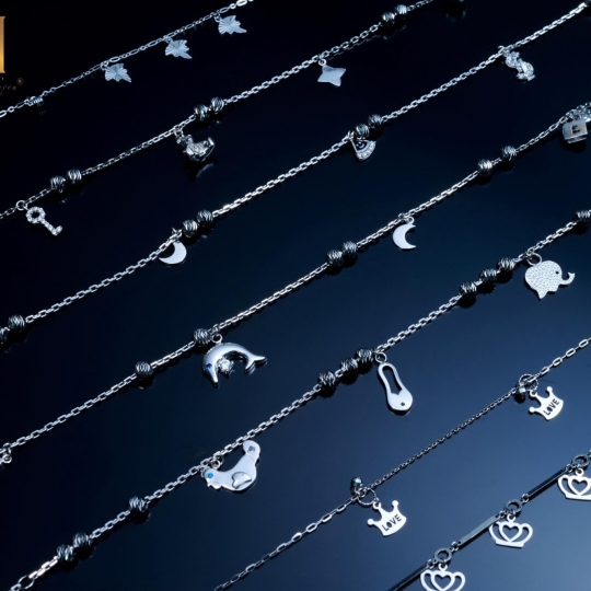 LẮC CHÂN VÀNG ITALY 750 - MẪU 44