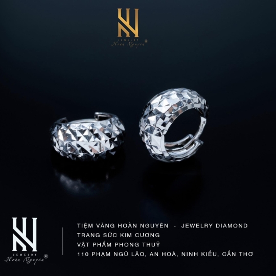 BÔNG TAI VÀNG ITALY 750 - MẪU 90