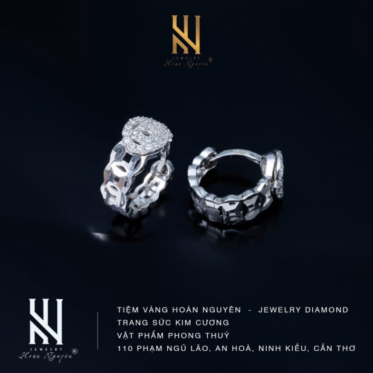 BÔNG TAI VÀNG ITALY 750 - MẪU 84