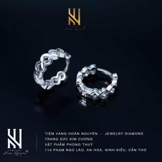 BÔNG TAI VÀNG ITALY 750 - MẪU 82