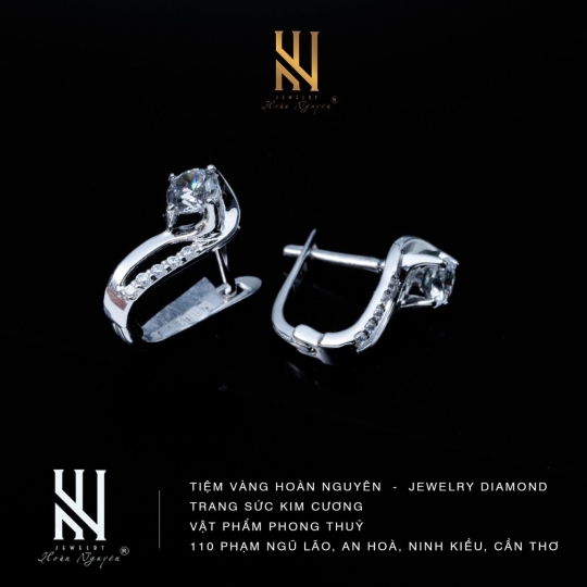 BÔNG TAI VÀNG ITALY 750 - MẪU 85