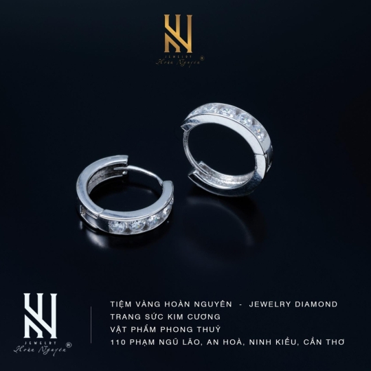 BÔNG TAI VÀNG ITALY 750 - MẪU 94