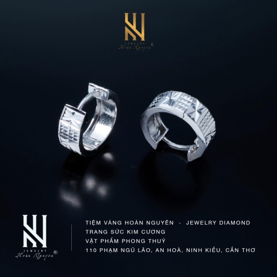 BÔNG TAI VÀNG ITALY 750 - MẪU 95