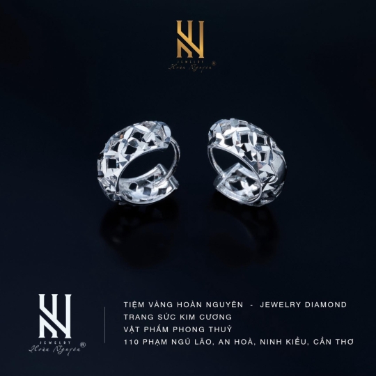 BÔNG TAI VÀNG ITALY 750 - MẪU 92