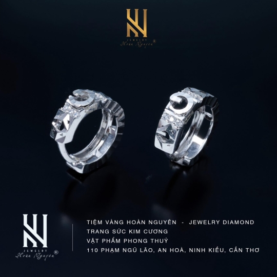 BÔNG TAI VÀNG ITALY 750 - MẪU 96