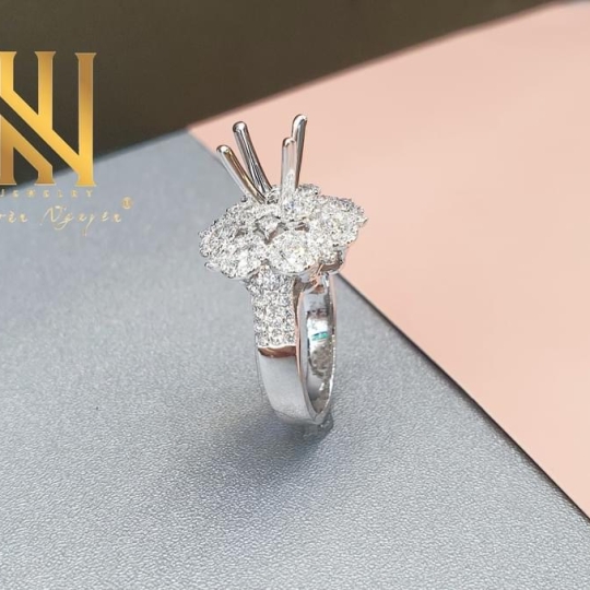 NHẪN VÀNG ITALY 750 - MẪU 127