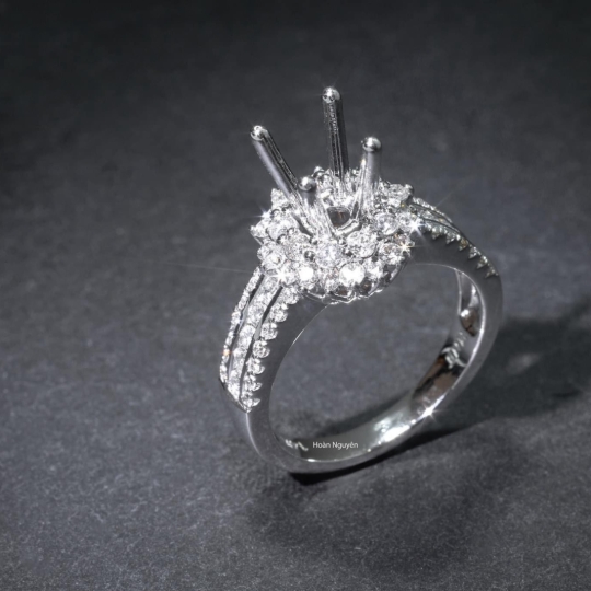 NHẪN VÀNG ITALY 750 - MẪU 129