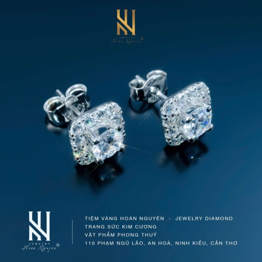 BÔNG TAI VÀNG ITALY 750 MẪU 144