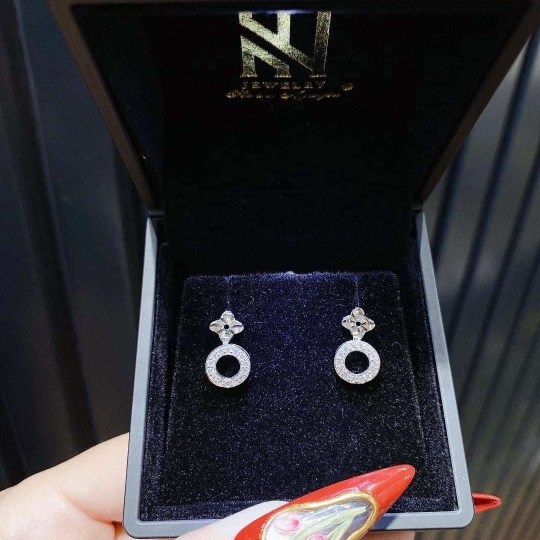 BÔNG TAI VÀNG ITALY 750 MẪU 154